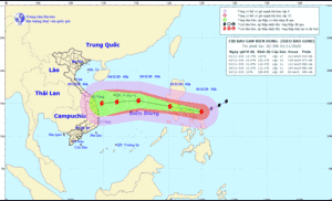 Siêu bão Goni giật trên cấp 17 đi vào Philippines và hướng thẳng vào Biển Đông