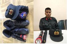 Bắt nam thanh niên giả danh công an vì muốn ra oai với bạn gái