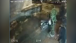 Clip: Trúng đạn của Trung uý Công an, nam sinh Đại học GTVT gục chết