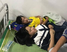 Ném tổ ong, 16 học sinh ở Nghệ An bị đốt phải cấp cứu