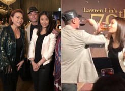 Sau ồn ào cãi nhau trên phố, vợ chồng Lâm Tâm Như lại mặn nồng