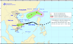 Áp thấp nhiệt đới gây mưa to ở các tỉnh miền Trung, Tây Nguyên