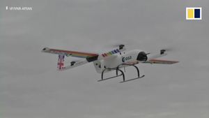 Anh: Dùng máy bay không người lái vận chuyển mẫu bệnh phẩm COVID-19