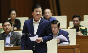 Trực tiếp: Phó Thủ tướng trả lời chất vấn 