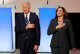 Ông Joe Biden và bà Kamala Harri đắc cử, phe ủng hộ Dân chủ nói gì?