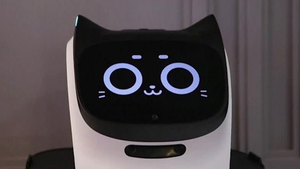 Video: Độc đáo quán cà phê sử dụng robot mèo làm nhân viên phục vụ