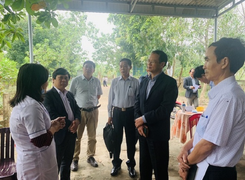 Đẩy mạnh tư vấn ATTP, giám sát công tác khắc phục hậu quả sau lũ tại Quảng Trị