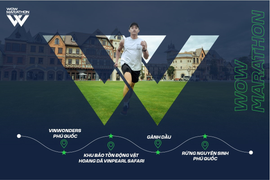 Đường chạy marathon trên đảo đẹp nhất Việt Nam