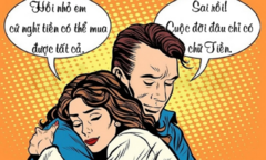 Chồng tưởng bở khi vợ chê tiền