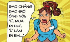 Vợ cay đắng khi chồng biết nghe lời