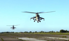 Video: Trực thăng Mi-8, Mi-24 của Nga bắt đầu giám sát không phận Karabakh