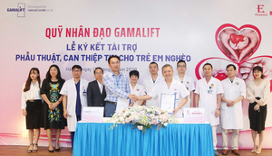 Tài trợ phẫu thuật, can thiệp tim cho trẻ em nghèo tại Bệnh viện E