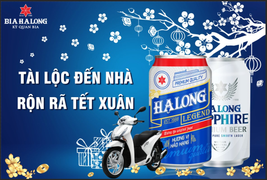 Xuân mới lộc vàng – Ngập tràn quà tặng cùng Bia Hạ Long