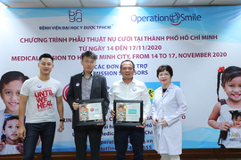 170 trẻ em dị tật hàm mặt tìm lại nụ cười nhờ Operation Smile và LG Việt Nam