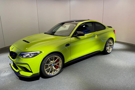 BMW M2 CS màu xanh độc nhất thế giới 