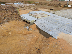 Dự án tái định cư cao tốc chục tỷ đồng chậm tiến độ, có dấu hiệu thi công ẩu