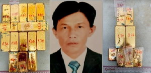 Vận chuyển lậu 51kg vàng ở An Giang: Kẻ bị truy nã đặc biệt nguy hiểm sa lưới