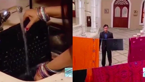 Clip: Đau hơn hoạn khi bạn gái giúp vệ sinh máy tính