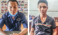 Bắt 2 nam thanh niên dí dao, cướp xe táo tợn ở TP.HCM