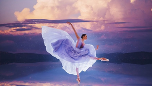 Ảnh: Đẹp sững sờ nhan sắc vũ nữ hòa vào thiên nhiên kỳ ảo