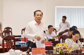 Bí thư Nguyễn Văn Nên: Cán bộ phải hết lòng, hết sức lo cho dân