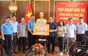 Agribank ủng hộ 5 tỷ đồng cho người dân vùng lũ Quảng Nam