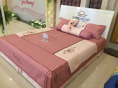 Chăn ga gối đệm Sông Hồng – Bồng bềnh trong từng giấc ngủ
