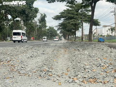 Công ty TNHH Phát triển Phú Mỹ Hưng sửa đường ẩu khiến người dân bức xúc