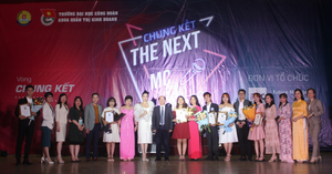 Sinh viên ĐH Công đoàn cháy hết mình trong đêm chung kết tìm kiếm tài năng MC