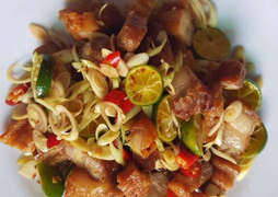 Thịt ba chỉ lắc sả quất lạ miệng, dễ làm