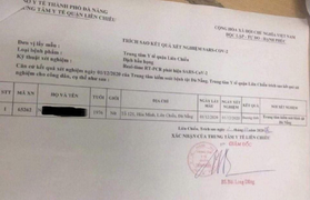 Sửa kết quả xét nghiệm SARS-CoV-2, nữ điều dưỡng bị đình chỉ công tác