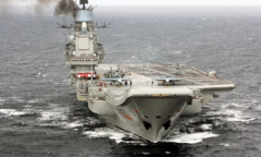 Ảnh: Tàu sân bay Đô đốc Kuznetsov của Hải quân Nga sắp trở lại đại dương