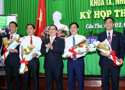 UBND Thành phố Cần Thơ có 3 tân Phó Chủ tịch 