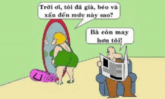 Vợ già xấu còn sướng gấp mấy lần chồng 