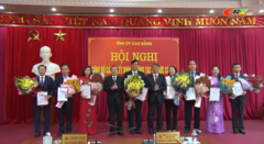 Điều động, bổ nhiệm nhân sự chủ chốt 5 địa phương