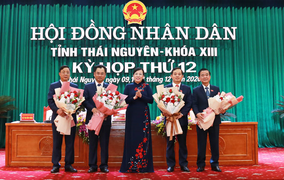 Thái Nguyên có tân Chủ tịch HĐND và Chủ tịch UBND tỉnh
