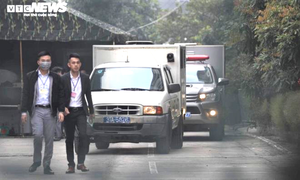 An ninh thắt chặt tại phiên tòa xét xử ông Nguyễn Đức Chung và 3 đồng phạm