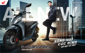 Honda Việt Nam giới thiệu Honda VISION hoàn toàn mới