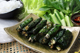 Món chay dễ làm: Chả lá lốt đậu phụ chay