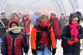 Miền Bắc chìm trong rét buốt, có nơi dưới 5 độ C