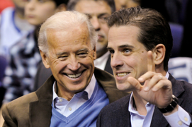 Hunter Biden bị điều tra, Biden tin tưởng con trai không làm gì sai