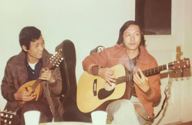 Bức ảnh cố nghệ sĩ Chí Tài những ngày mới sang Mỹ