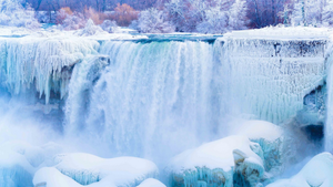 Video: 'Vương quốc băng giá' ở biên giới Mỹ và Canada