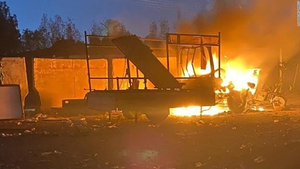 Video: Đại sứ quán Mỹ ở Iraq hứng 'mưa tên lửa'