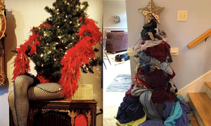 Ảnh: Những cây thông Noel 'lầy lội' chọc người xem phá lên cười