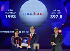 MobiFone được vinh danh top 6 thương hiệu dẫn đầu 2020 do Forbes bình chọn