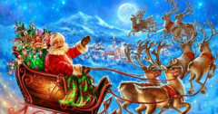 Vì sao ông già Noel chỉ chọn tuần lộc cái để kéo xe?