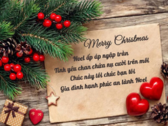 Lời chúc Giáng sinh an lành ngắn gọn nhưng đầy ý nghĩa 