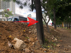 TP.HCM: Đường Nguyễn Hữu Cảnh tôn cao lên hơn 1m, dân lo sợ nước ngập vào nhà