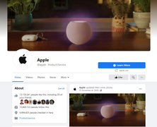 Facebook thu hồi tick xanh trên fanpage Apple